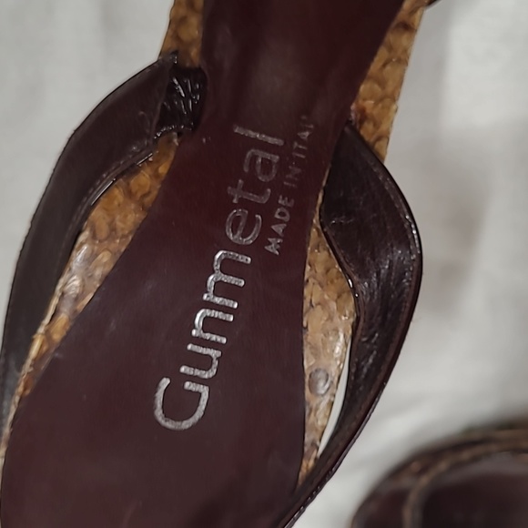 Gunmetal Women's Multi Brown Sandal - Picture 7 of 10